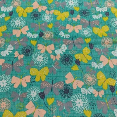 TECIDO QUILTING TREASURES Amylee Weeks Courtesy BORBOLETAS n21