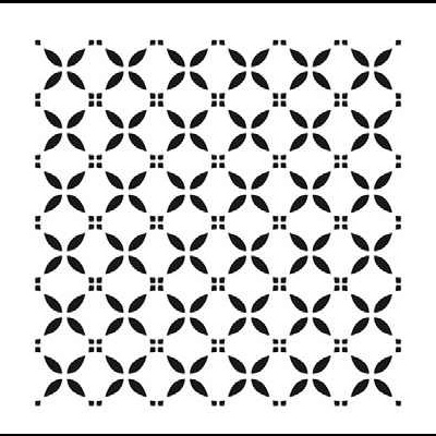 Stencil HOME DECOR MIDI 25x25cm HDM150