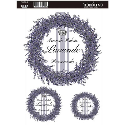 Transfer TEXTIL "Joy of Life" 21x30cm CADENCE Ref.: JLFT07