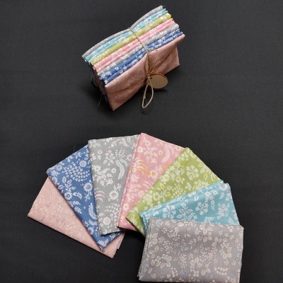 CONJ. 7 FQ ALGODÃO "FLORAL" 220317F