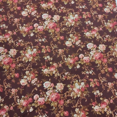 Tecido Quilt Gate Castanho RU2460-12D