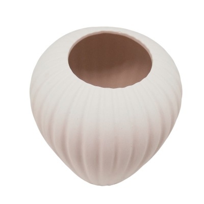 Jarra mini frisada sem gargalo media   chacota  10cm  J60003