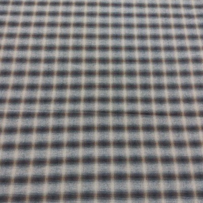 TECIDO ALGODÃO JAPONÊS CHIAKI Azul/Castanho 63814 T1900A