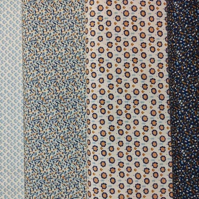 Tecido "Heritage Cottage" by Vicky Yorke for Camelot T10201