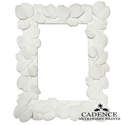 Moldura folhas resina 20x25cm   Int: 10x15cm  1951