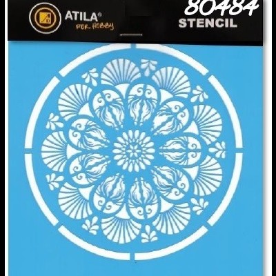 STENCIL MANDALA 30X30CM 80484