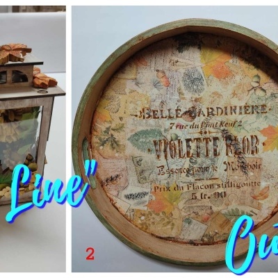 Kit Lanterna "Outono"  742519