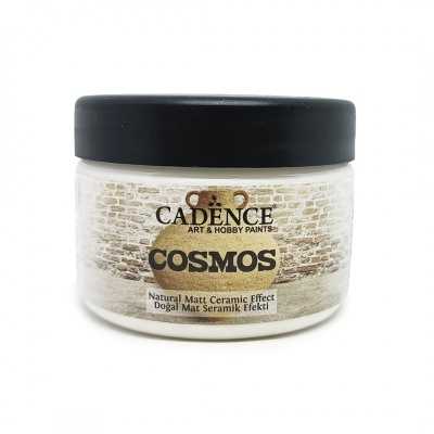 COSMOS MATT CERAMIC EFFECT White 150ml CS-01