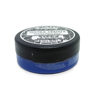 Craquelador textil (PASSO 2 - Azul cobalto) 50ml CADENCE TC08