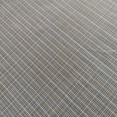 Tecido xadrez colorido com padrão quadriculado