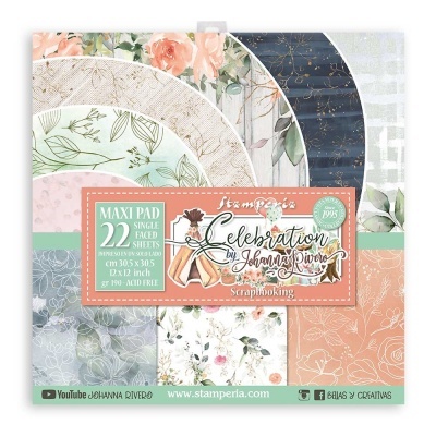 Stamperia Celebration 12x12 Inch Maxi Paper Pack (SBBXLB11)