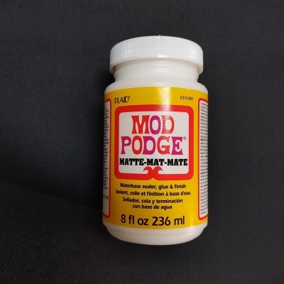 MOD PODGE COLA BRANCA COM 236ML ACABAMENTO MATE.