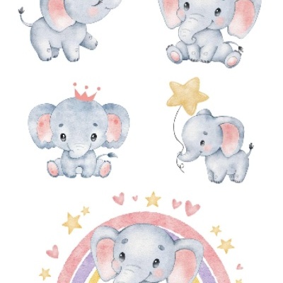 Papel transfer Infantil 4   20x28cm  13065