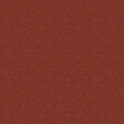 Tecido "EVELYN'S HOPE CHEST" TONAL PAISLEY SWIRL R101082D  RED