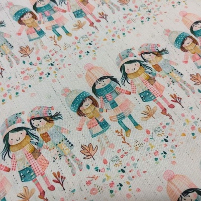 Tecido Fabricart digital "Fashionist" 03  D922