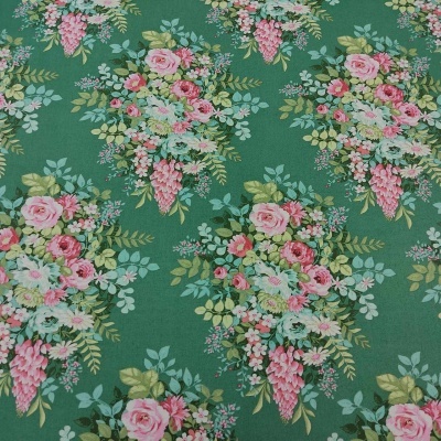 TILDA Chic Escape 100442 T1500 Whimsyflower GREEN