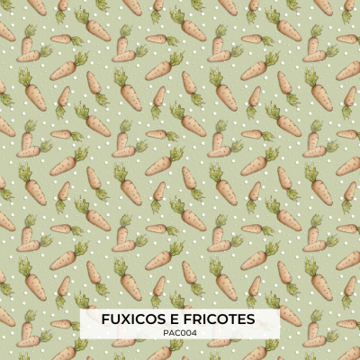 Tecido Fuxicos e Fricotes Páscoa 2025  PAC004