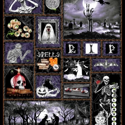 Tecido Blank Quilting Hocus Pocus 1584PG T1800