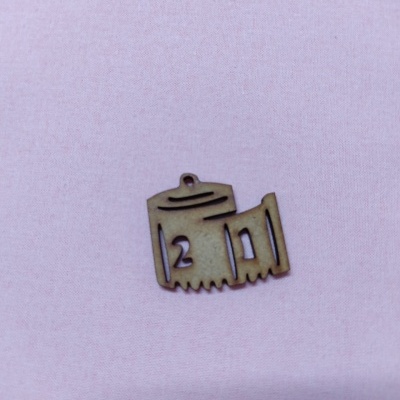 Fita métrica mdf 3,2x3,5cm  3658