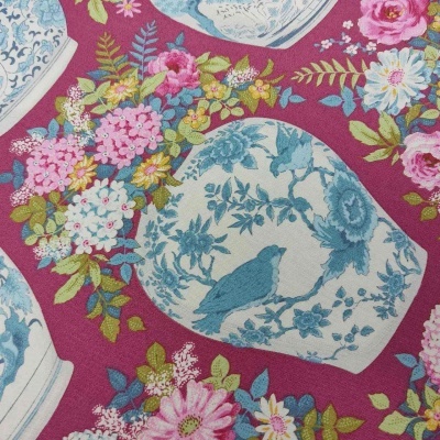 TILDA Chic Escape 100459 T1500 Flowervase MAROON