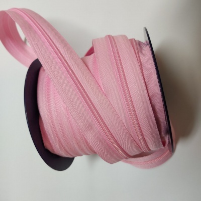 Fecho a metro "passo largo" malha 5 ROSA 534