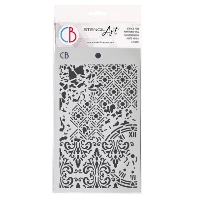 Stencil Infinite illusions  CIAO BELLA  MS124  12,5x20cm