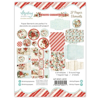 DIE CUTS MINTAY "WHITE CHRISTMAS" MT-WHC-LSCE
