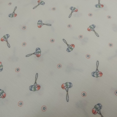 Tecido BabyBoom Sons 9529.101 Branco