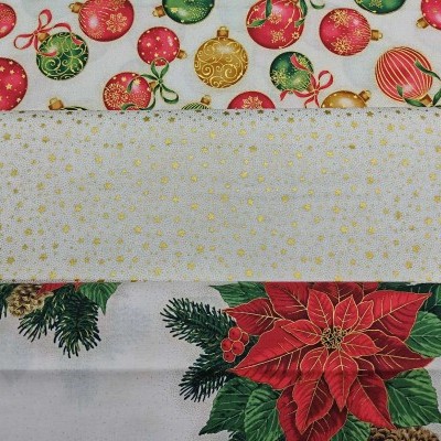 Tecido RK Hiliday Flourish 19257