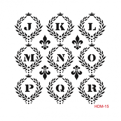 STENCIL CADENCE 25X25CM HDM15