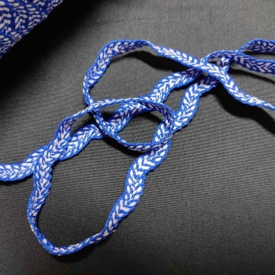 Grega média Poli./Text. Azul/Branco 900