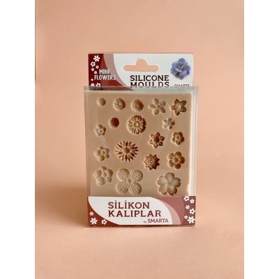 Molde de Silicone Smarta - Flores 10x13cm Ref.: NU1013010