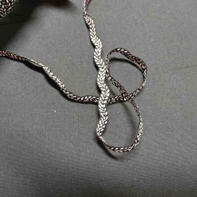 Grega média Poli./Text. Preto/Branco 900