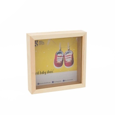 QUADRO C/VIDRO 17x17x4CM C/VIDRO  380048