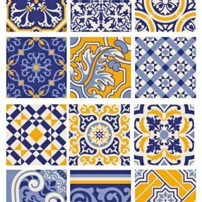 Papel arroz Cadence Azulejos A3 PA 724 30x41cm