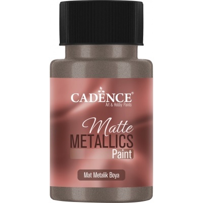 Tinta Metálica MATE 50ml Antracite CADENCE  MMB35