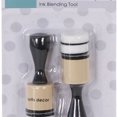 2 APLICADORES 2cm + 2 esponjas ARTIS DECOR 221161