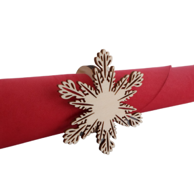 Argola guardanapo Floco de Neve 98433.3