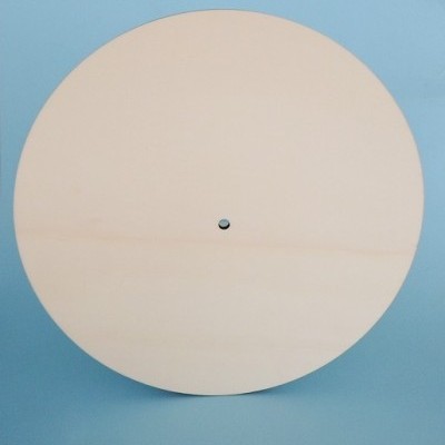 Base redonda com furo p/ relogio 30cm 9642