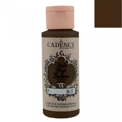 STYLE MATT FABRIC - Castanho escuro CADENCE F649