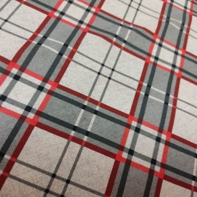 TECIDO "PETIT DECO" xadrez 3 CINZA T1392