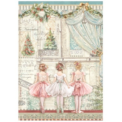 Papel arroz A4 - The Nutcracker ballet  DFSA 4943