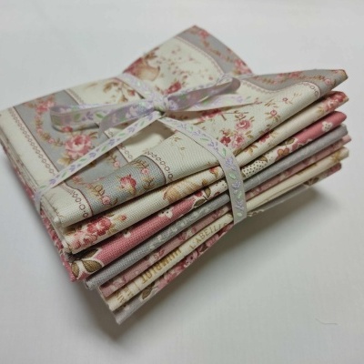 Conjunto Fat Quarter 7 Tecidos Marcus "Summer House"