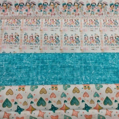 Tecido Fabricart digital "Fashionist" 05  D924