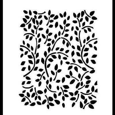 STENCIL VEGETAL 25X36 CADENCE BN023