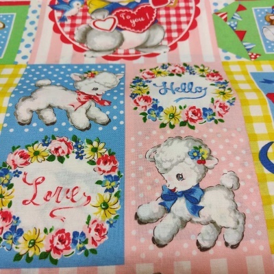 Tecido Quilt-Gate "Dear Little World" 11E T1772