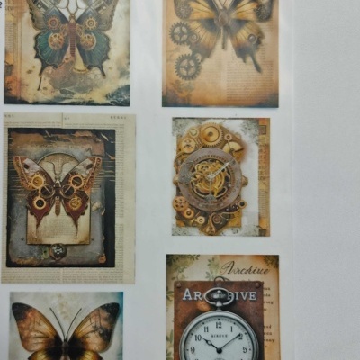 Transfere "Borboletas"  A4  TCMP002