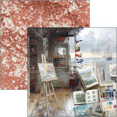 Bloco scrap. Artist Journey Patterns Pad 12"x12" CIAO BELLA CBT092