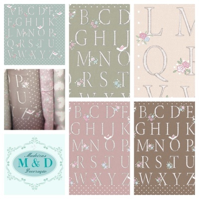 TECIDO "LOVE FAMILY" BY VÉRONIQUE REQUENA 59003