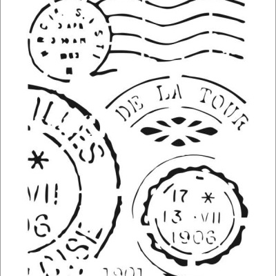 STENCIL 20X30CM 054 SELOS Ref. 440054